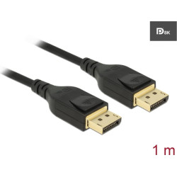 Delock DisplayPort cable 8K 60 Hz 1 m DP 8K certified