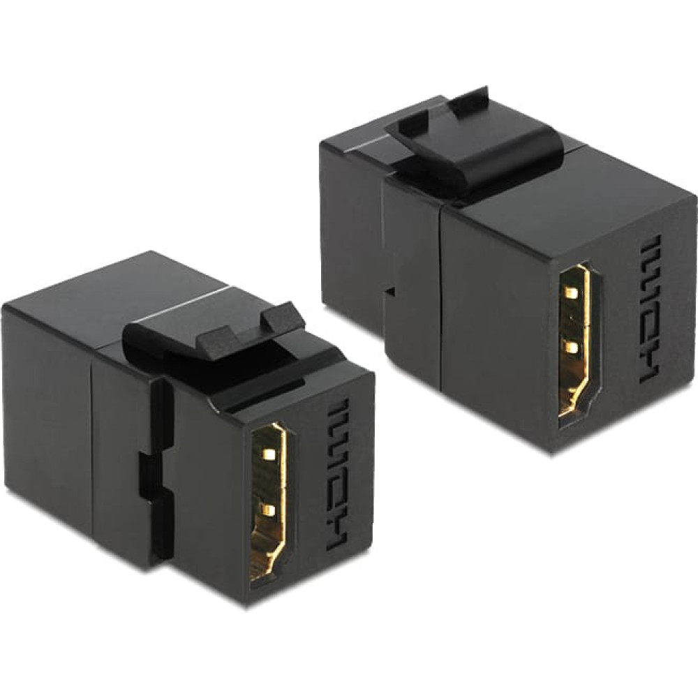 Delock Keystone Module HDMI female > HDMI female black