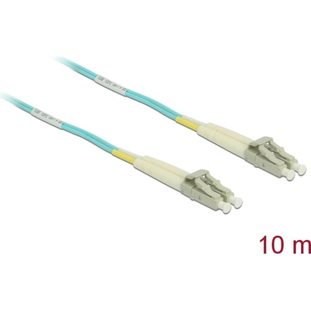 Delock Cable Optical Fibre LC to LC Multi-mode OM3 10 m