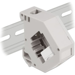 Delock DIN rail Adapter with Keystone USB 2.0 Type-A female to USB 2.0 Type-A female