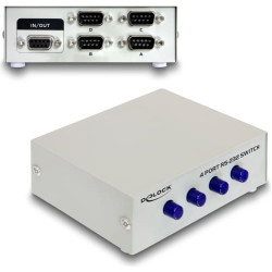 Delock Serial Switch RS-232 4-port manual