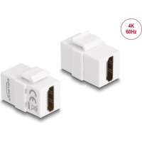 Delock Keystone Module HDMI female to HDMI female white