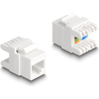 Delock Keystone Module RJ45 jack to LSA Cat.6A toolfree mini