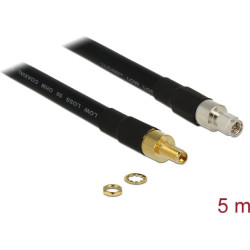 Delock Antenna Cable SMA plug > SMA jack CFD400 LLC400 5 m low loss