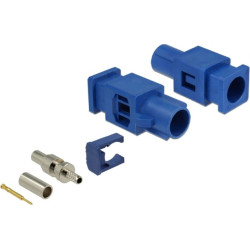 Delock FAKRA C plug spring pin for crimping