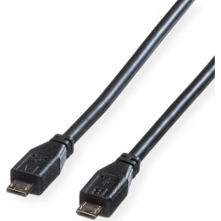 USB 2.0 kabelis microA -microB , M/M, 1,8m, Roline