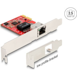 Delock PCI Express x1 Network Card 2.5 Gigabit LAN 1 x RJ45 i225