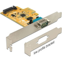 Delock PCI Express x1 Card to 1 x Serial with voltage supply ESD protection