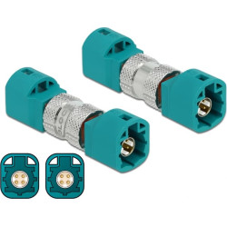 Delock Adapter HSD Z male to HSD Z male