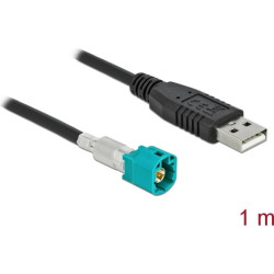 Delock Cable HSD Z male to USB 2.0 Type-A male 1 m
