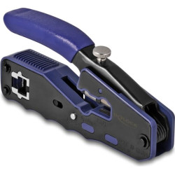 Delock Crimping tool for 8P / RJ45 modular plugs with cutter and stripper (Easy-Connect)