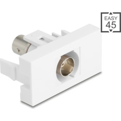 Delock Easy 45 Module BNC female to BNC female white