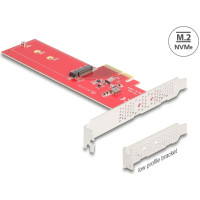 Delock PCI Express 5.0 x4 Card to 1 x internal NVMe M.2 Key M - Low Profile Form Factor