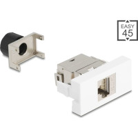 Delock Easy 45 Module RJ45 jack to LSA Cat.6A 180° toolfree