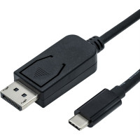 Roline Type C - DisplayPort Cable, M/M, 2 m