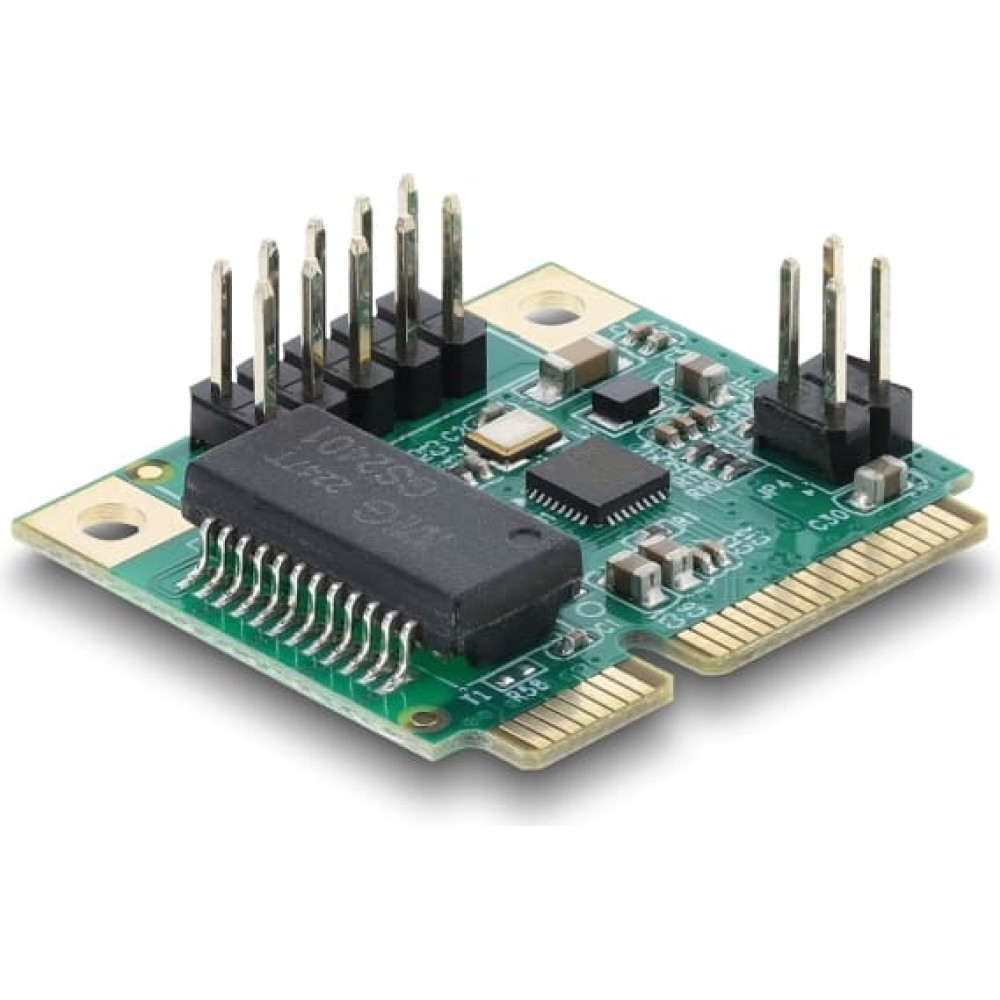 Delock Mini PCIe I/O PCIe half size 1 x RJ45 Gigabit LAN Low Profile