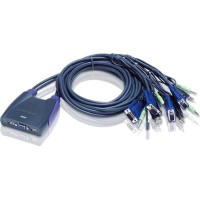 Aten CS64US KVM Switch VGA, USB, Audio, 4 Ports
