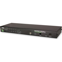Aten CS1716A KVM Switch VGA, PS/2-USB, USB-Peripherie Port, 16 Ports