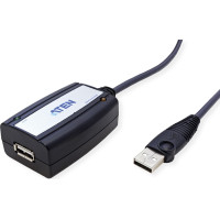 Aten UE250 USB 2.0 Extender Cable, schwarz, 5 m