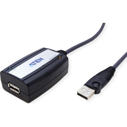 Aten UE250 USB 2.0 Extender Cable, schwarz, 5 m