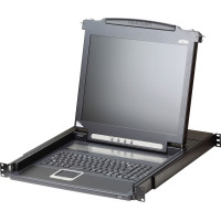 Aten CL1000N KVM-Konsole, 19" LCD, VGA, PS/2, DE-Layout
