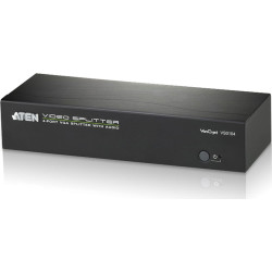 Aten VS0104 VGA Video-Splitter, 450MHz, Audio, RS232, 4fach