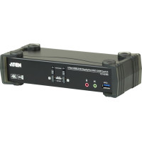 Aten CS1922M 2-Port USB 3.0 4K DisplayPort MST KVM Switch