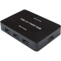 Value USB 3.2 Gen 1 Desktop Hub, 7 Ports, with Power Supply