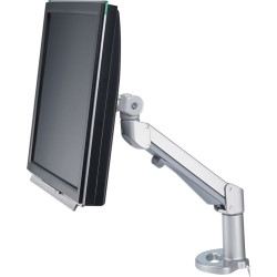 Roline LCD Monitor Stand Pneumatic, Desk Clamp, Pivot, 1 Joint