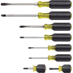 Klein Tools 85078 Schraubendreher, 8-teiliges Set