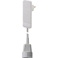 Bachmann Flat Plug CEE7/7 white, 1.5m CEE7/3