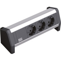 Bachmann DESK 3x earthing contact, with mounting brackets