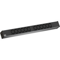 Bachmann 19" 1U 12x C13 1x terminal