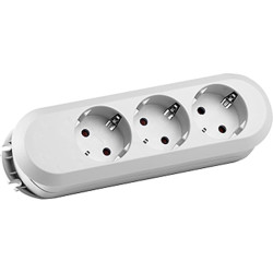 Bachmann SMART 3xCEE7/3 white without supply cable