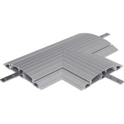 Dataflex Addit cable protector, T-connection 462, silver
