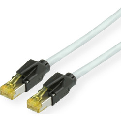 Kerpen Datacom KERPEN Patchkabel Kat.6A (Class EA) S/F, MegaLine F6-90, HiRose TM31, LS0H, grau, 20 m