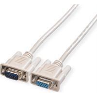 Roline VGA Cable, HD15, F/M, 1.8 m