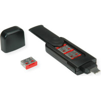 Roline USB Type A Port Blocker, 4x lock and 1x key