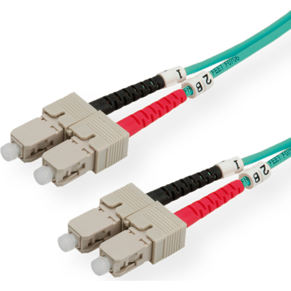 Divers Quality LWL-Kabel duplex 50/125µm OM3, SC/SC, 10m