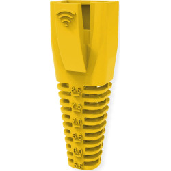 Uzmava RJ 45 10gb., dzeltena, Roline