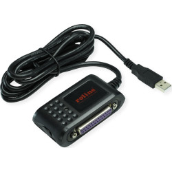 Roline Converter Cable USB to RS-232+DB25