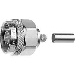 Telegärtner TELEGÄRTNER N Straight Plug Crimp for RG-316/U