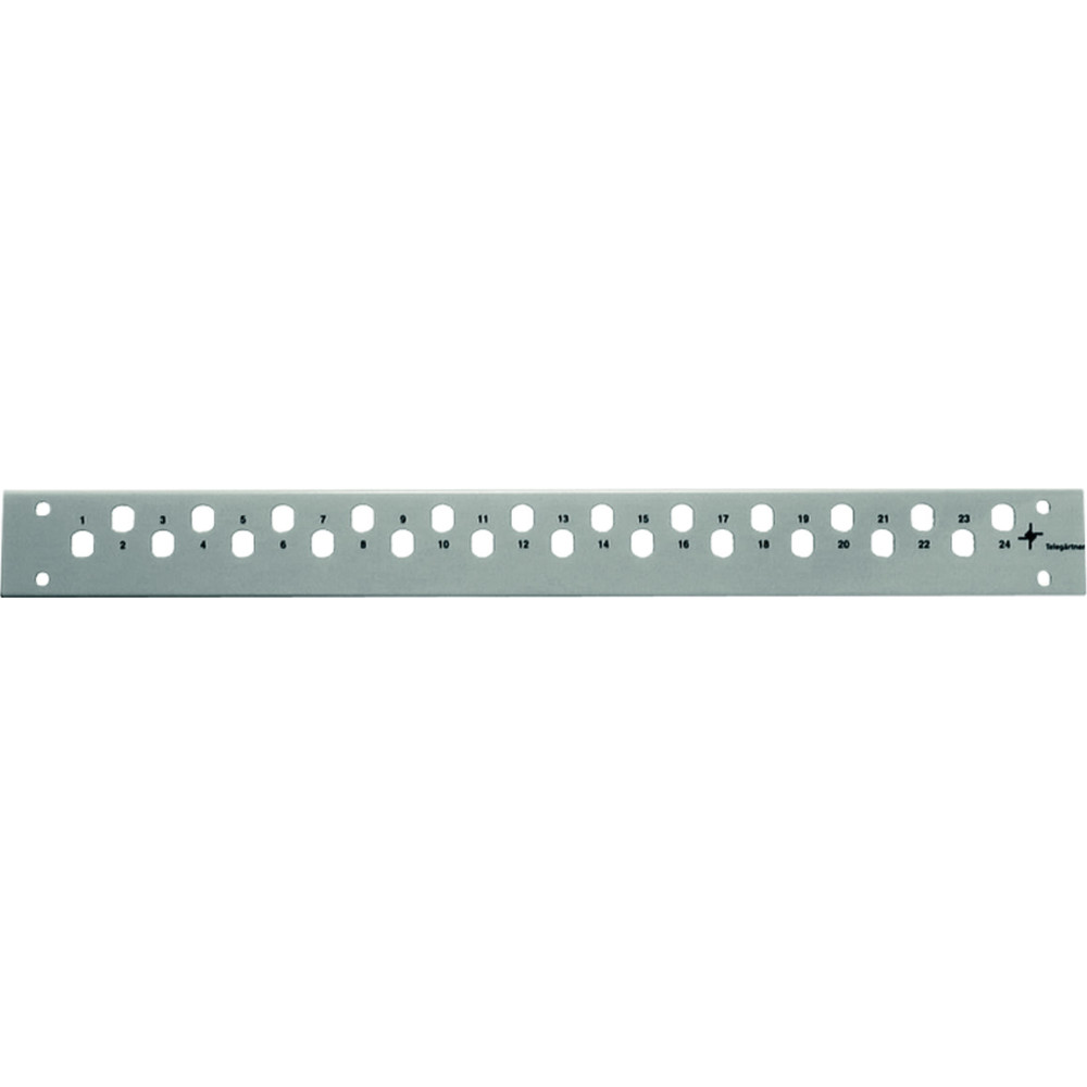 Telegärtner TELEGÄRTNER Front plates for Housing BASIS V 1 HU, for 12 E2000 adaptors *H*A07