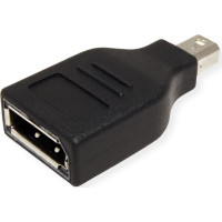Value DisplayPort Adapter, Mini DP M - DP F
