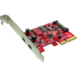 Roline PCI-Express x4 Adapter, 2x Ports Type C USB3.1