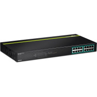Trendnet Switch 16 Port Gbit L2 PoE+ 250W Metall