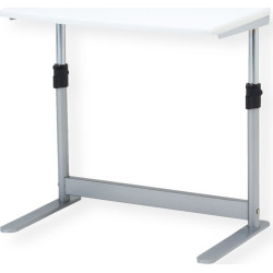 Roline Laptop / Mini Printer Table, height adjustable, grey
