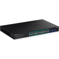 Trendnet 28-Port Gigabit Web Smart PoE+ Switch w.10G SFP+