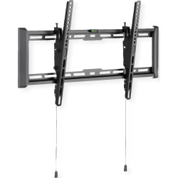 Value TV Wall Mount, 47mm Wall Distance, < 75kg, VESA 600x400, tiltable, black