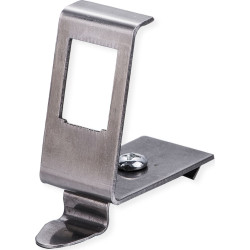 Roline DIN Rail Adapter, empty, 1x Keystone